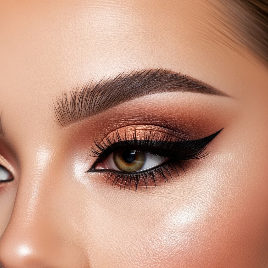 Luxury salon products and services collage